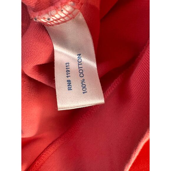 Cufffys Cape‎ Cod Activewear Shirt Mens XL Summer Red Navy 1/4 Zip Pullover - Picture 7 of 9